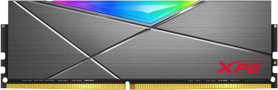 Memoria RAM ADATA SPECTRIX D50 - 8 GB, DDR4, 3200 MHz, UDIMM, con Iluminación RGB. Disipador Tungsten Grey Memoria RAM ADATA SPECTRIX D50 - 8 GB, DDR4, 3200 MHz, UDIMM, con Iluminación RGB. Disipador Tungsten Grey